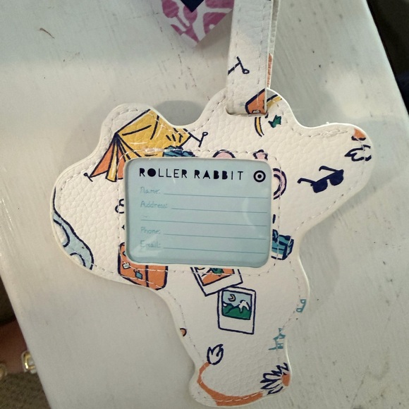 Roller Rabbit X Target bag tag - Picture 5 of 5